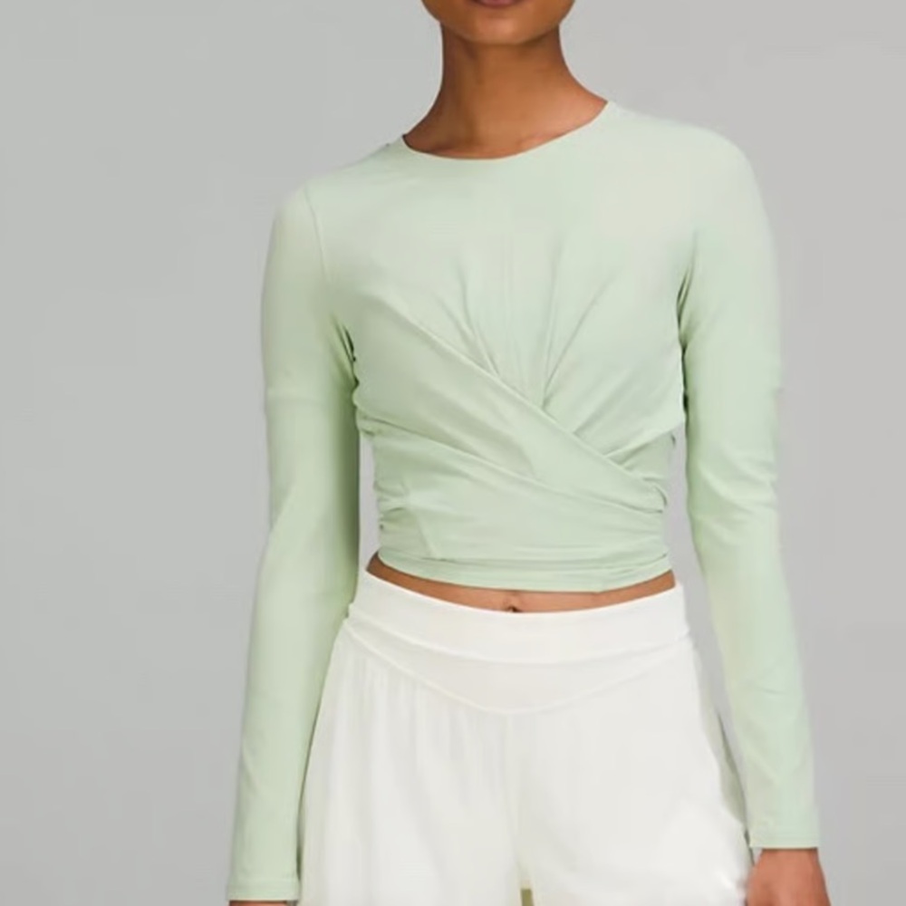Lululemon time to restore nulu long sleeve top